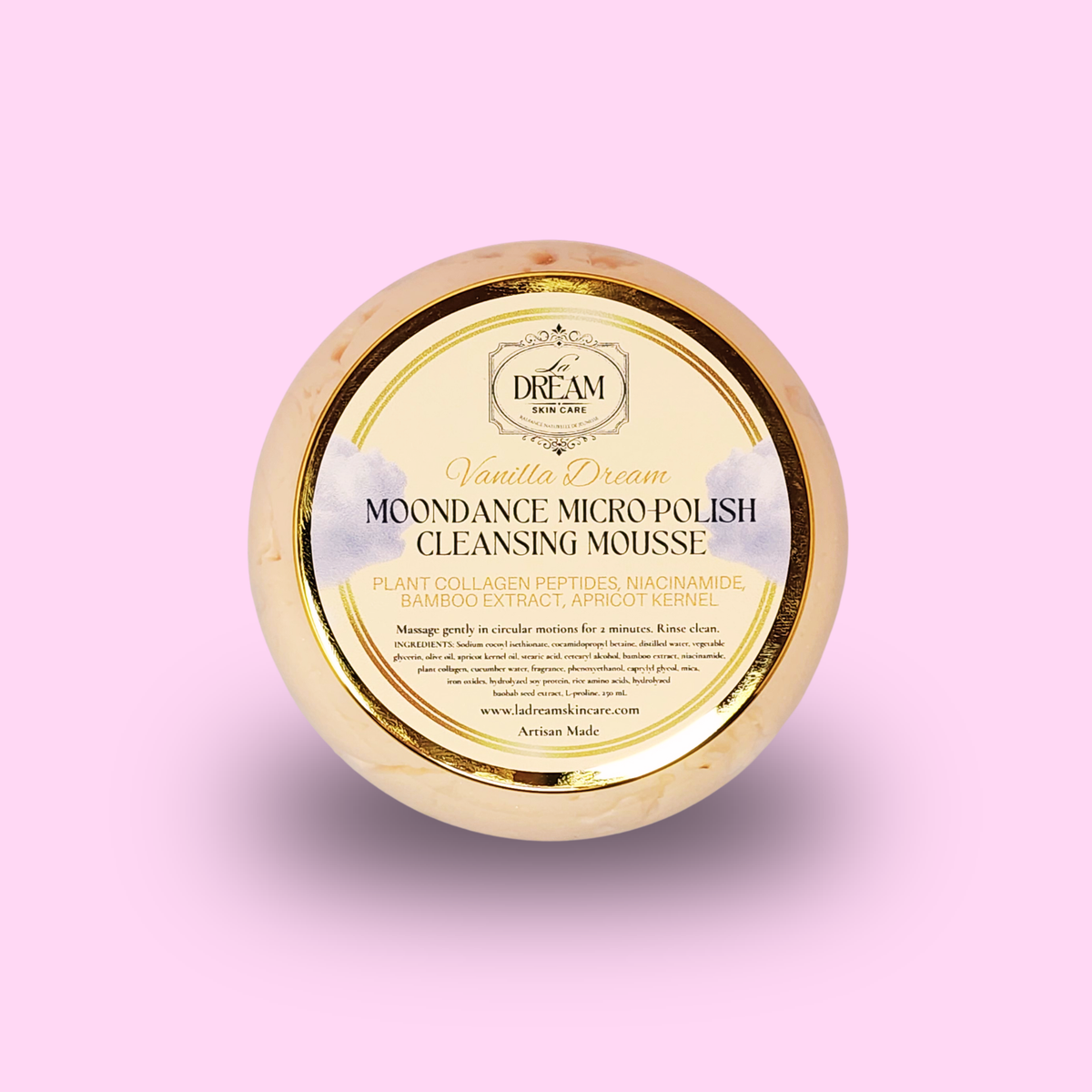 Moondance Micro-Polish Cleansing Mousse - Vanilla Dream