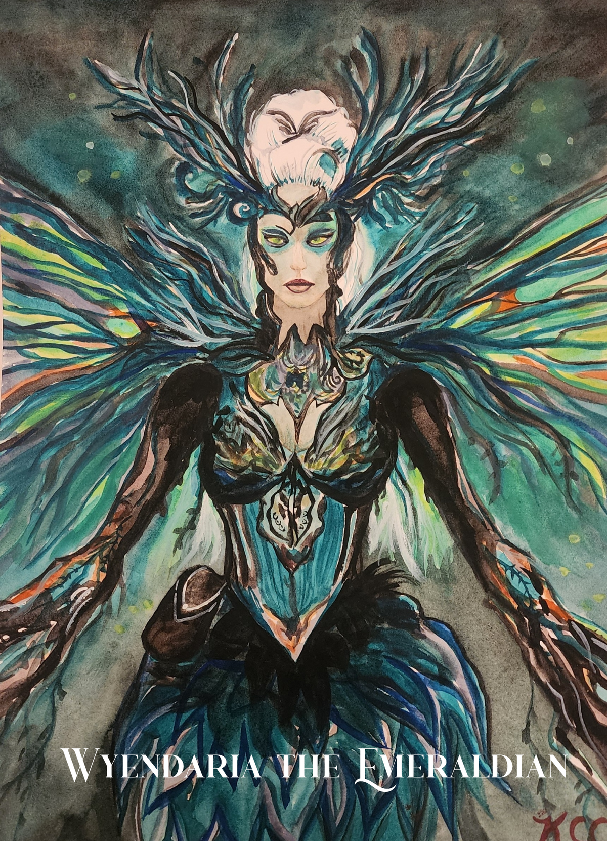 Complete Set Moon Gate Prophecies Watercolor Art Print Collection of 14