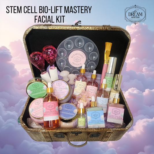 Stem Cell Bio-Lift Mastery Facial Set - 60 Minute - 50 Facials  - Gifts (Acne Bundle)