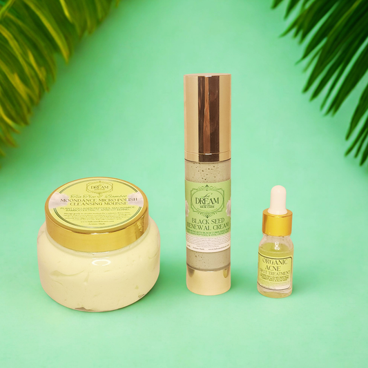 Clean Green Acne Routine - 3 Piece Set