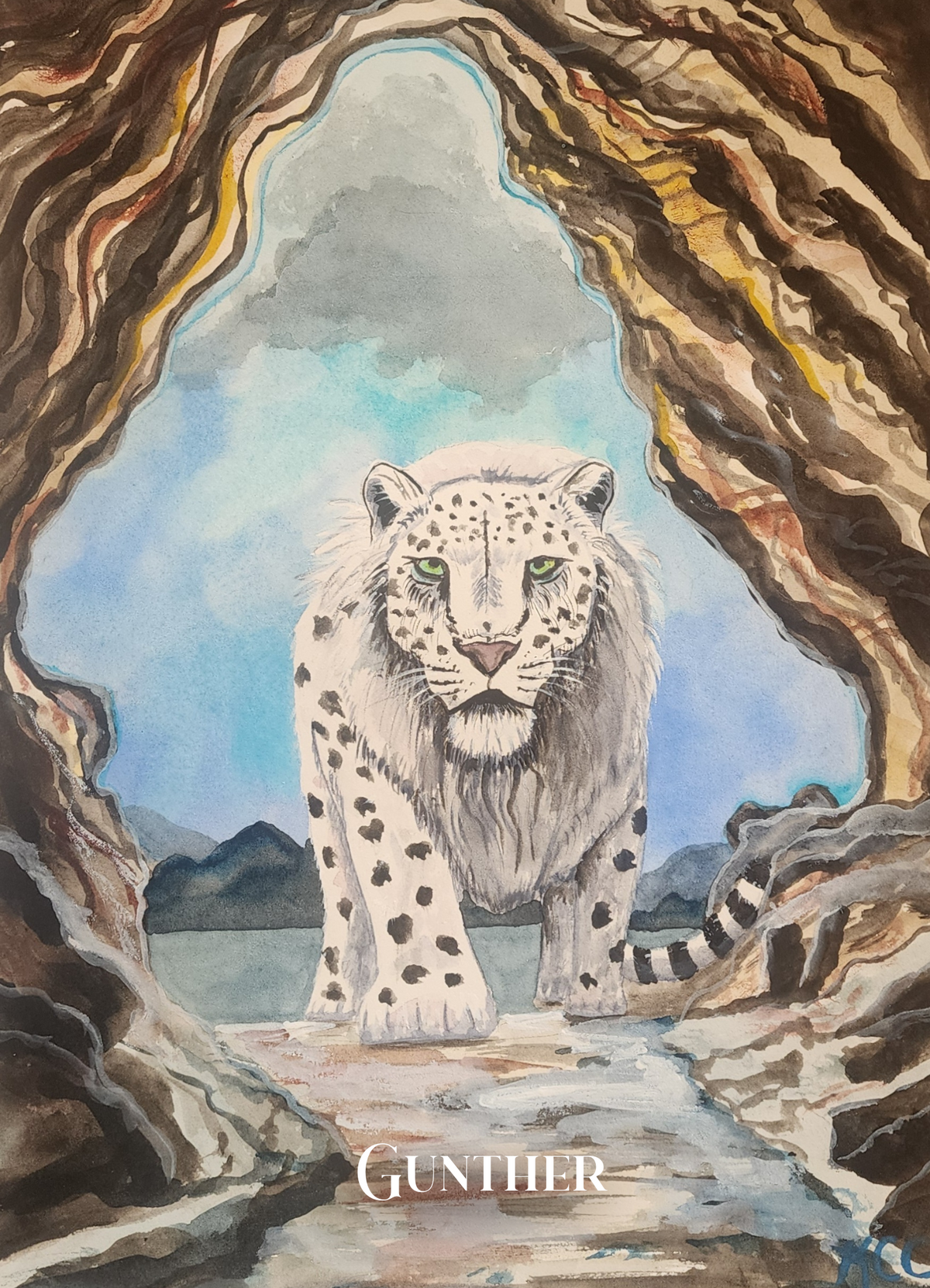 Complete Set Moon Gate Prophecies Watercolor Art Print Collection of 14