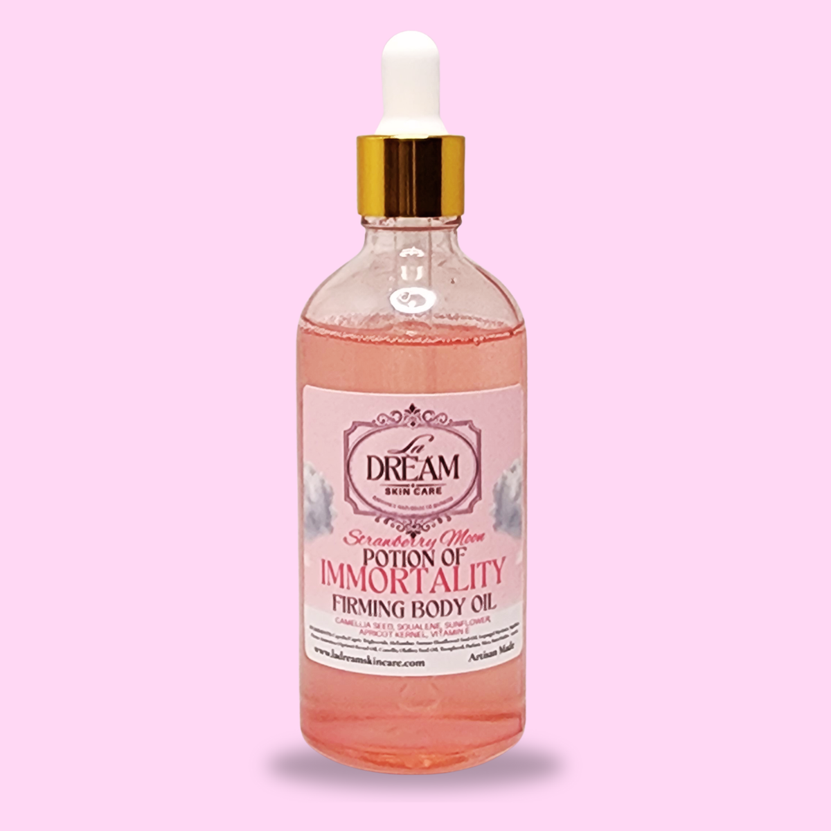 Potion of Immortality Body Firming Oil - Strawberry Moon