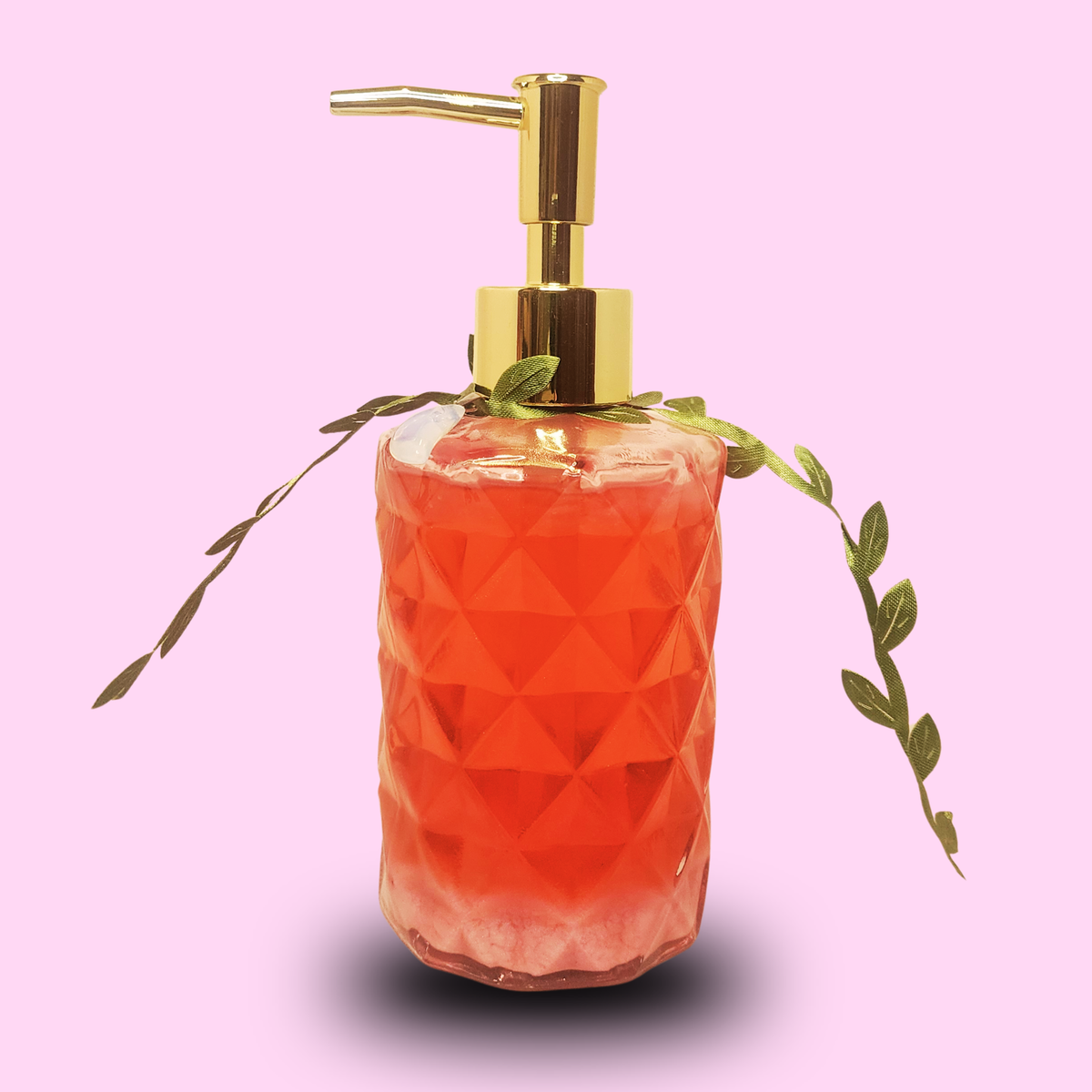 Orchid Stem Cell Crystal Cleanser - (Strawberry Moon) with Luck Charm & Oracle Stones